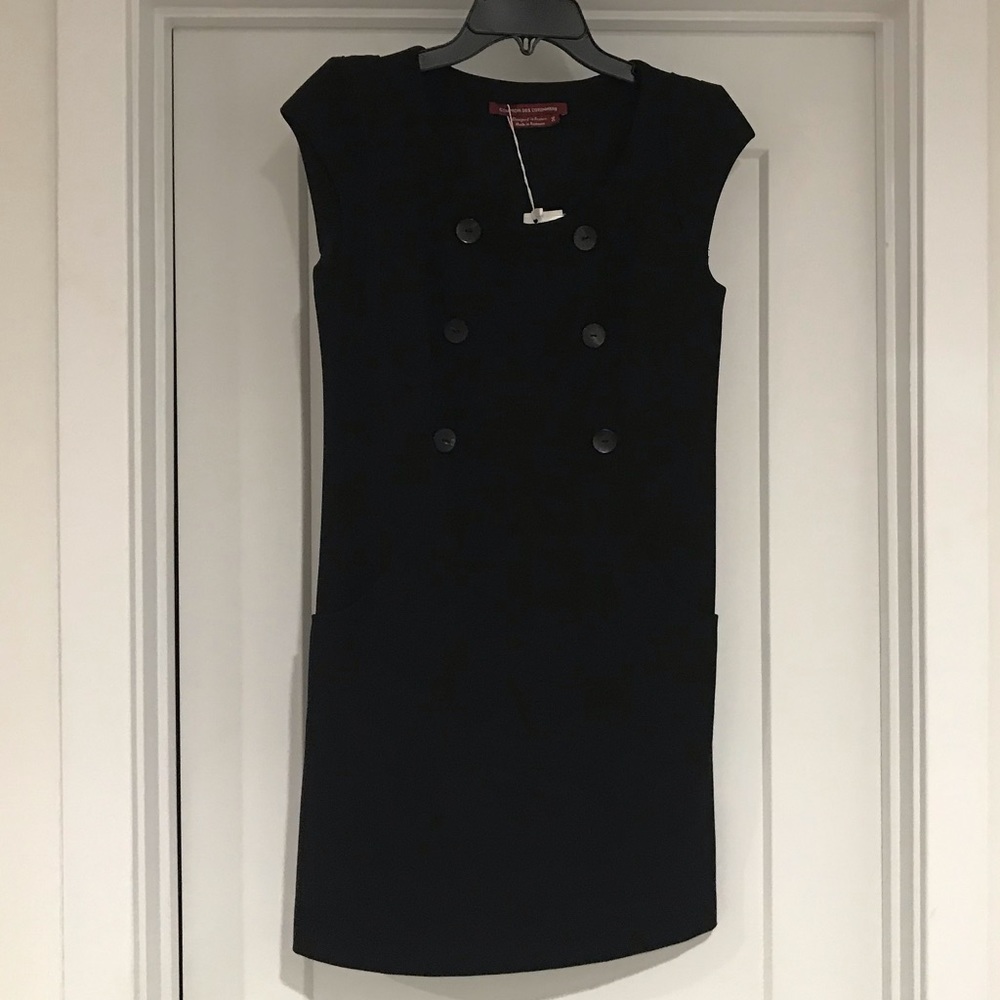 French Vintage Little Black Dress